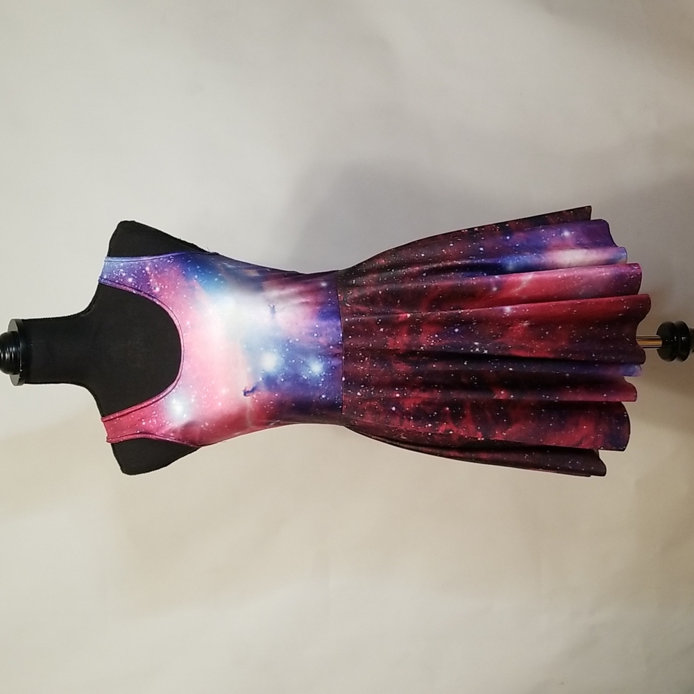 Galaxy print Dress